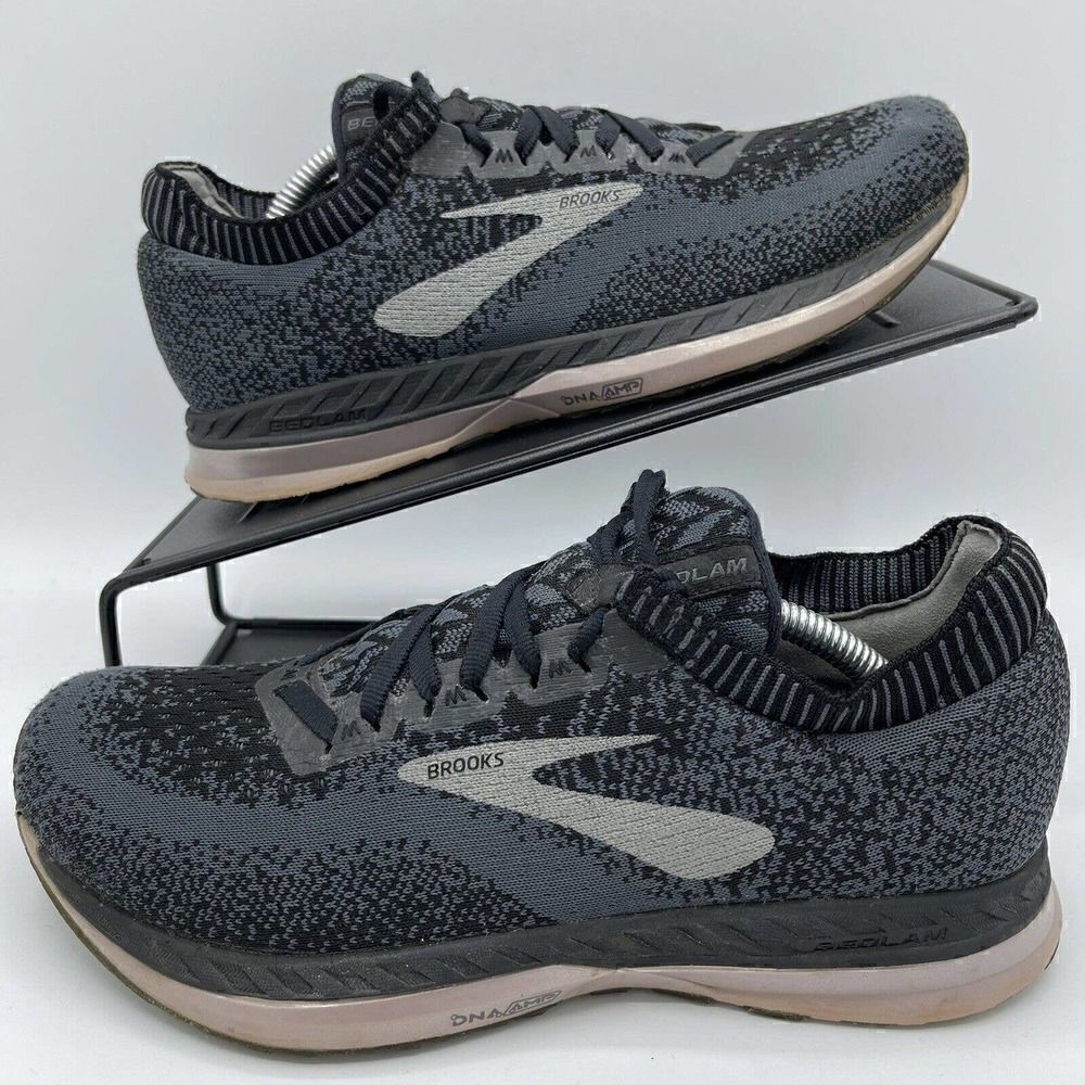 Brooks Bedlam Size 7.5 Women's Running Shoes Black 1202721B049 Womens DNA AMP